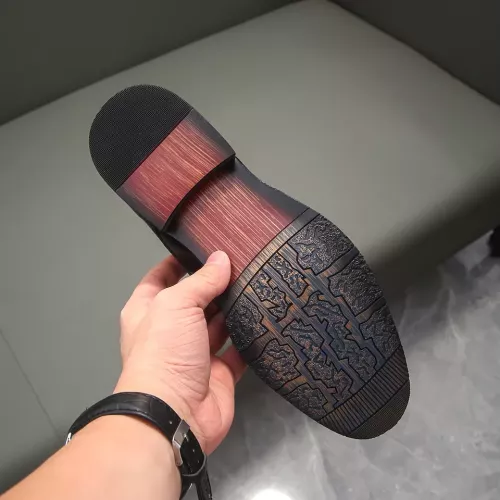 Replica Versace Leather Shoes For Men #1331304 $85.00 USD for Wholesale