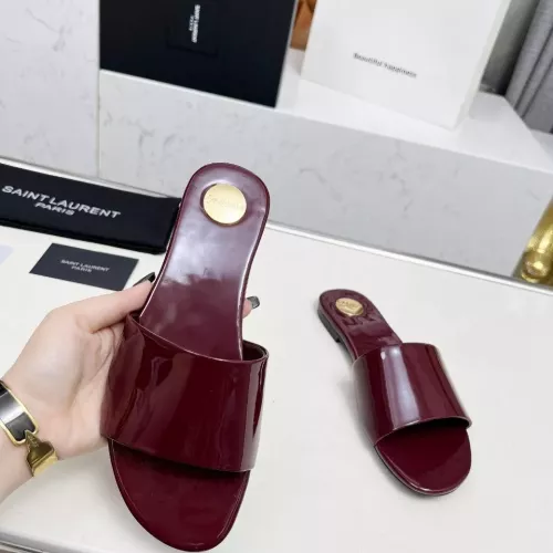 Replica Yves Saint Laurent YSL Slippers For Women #1331372 $85.00 USD for Wholesale