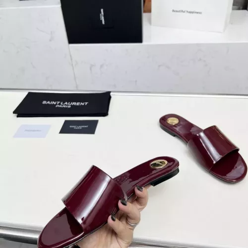 Replica Yves Saint Laurent YSL Slippers For Women #1331372 $85.00 USD for Wholesale