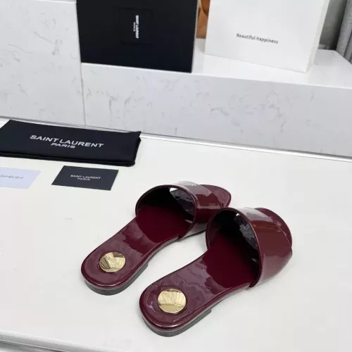 Replica Yves Saint Laurent YSL Slippers For Women #1331372 $85.00 USD for Wholesale