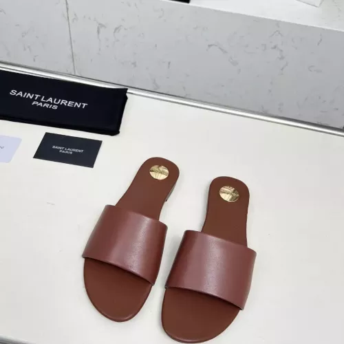 Replica Yves Saint Laurent YSL Slippers For Women #1331380 $85.00 USD for Wholesale