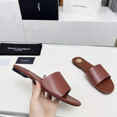 Replica Yves Saint Laurent YSL Slippers For Women #1331380 $85.00 USD for Wholesale