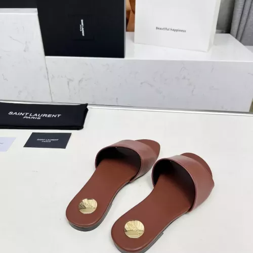 Replica Yves Saint Laurent YSL Slippers For Women #1331380 $85.00 USD for Wholesale