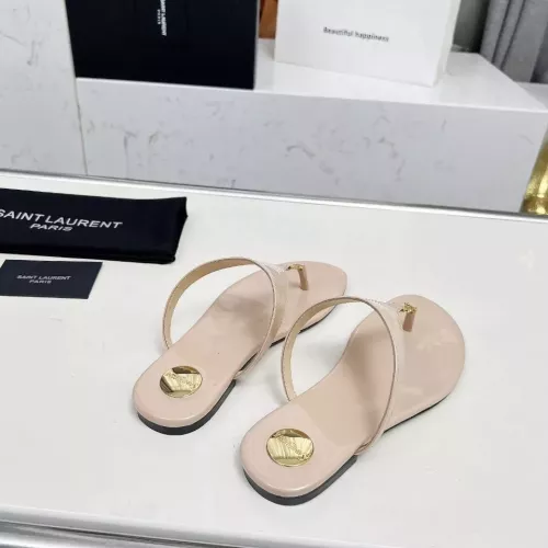 Replica Yves Saint Laurent YSL Slippers For Women #1331381 $85.00 USD for Wholesale