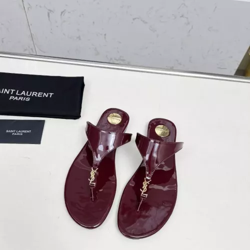 Replica Yves Saint Laurent YSL Slippers For Women #1331383 $85.00 USD for Wholesale