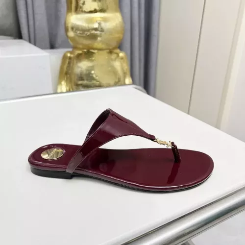 Replica Yves Saint Laurent YSL Slippers For Women #1331383 $85.00 USD for Wholesale