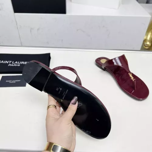 Replica Yves Saint Laurent YSL Slippers For Women #1331383 $85.00 USD for Wholesale