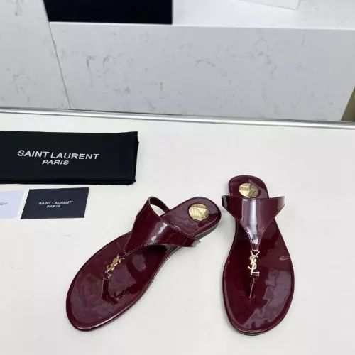 Replica Yves Saint Laurent YSL Slippers For Women #1331383 $85.00 USD for Wholesale