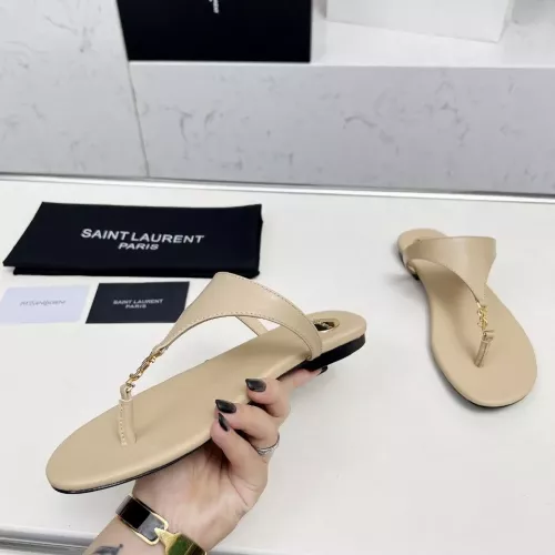 Replica Yves Saint Laurent YSL Slippers For Women #1331385 $85.00 USD for Wholesale
