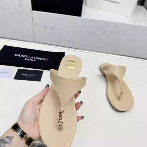 Replica Yves Saint Laurent YSL Slippers For Women #1331385 $85.00 USD for Wholesale