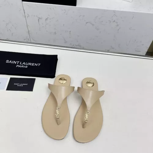 Replica Yves Saint Laurent YSL Slippers For Women #1331385 $85.00 USD for Wholesale