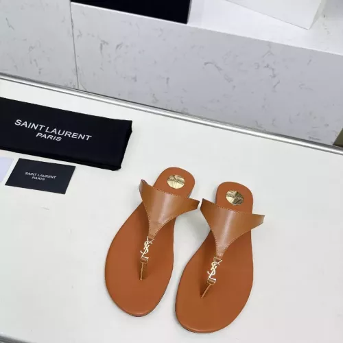 Replica Yves Saint Laurent YSL Slippers For Women #1331386 $85.00 USD for Wholesale