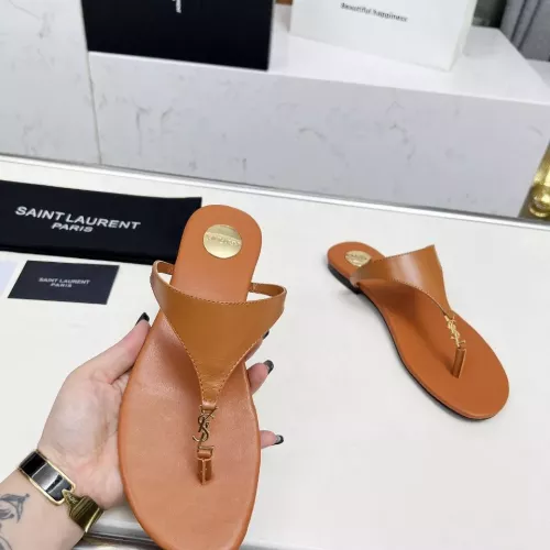 Replica Yves Saint Laurent YSL Slippers For Women #1331386 $85.00 USD for Wholesale