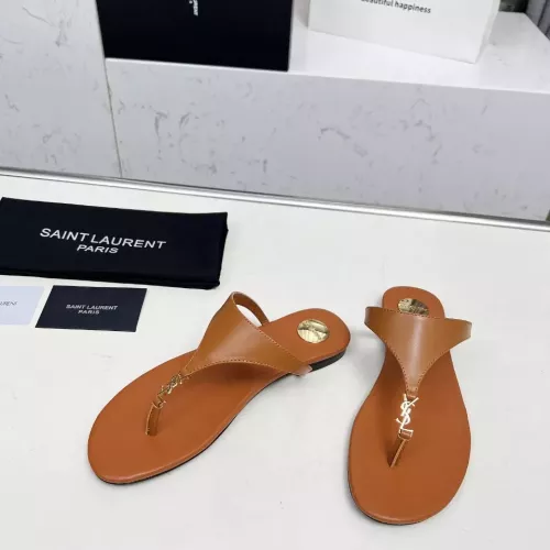 Replica Yves Saint Laurent YSL Slippers For Women #1331386 $85.00 USD for Wholesale