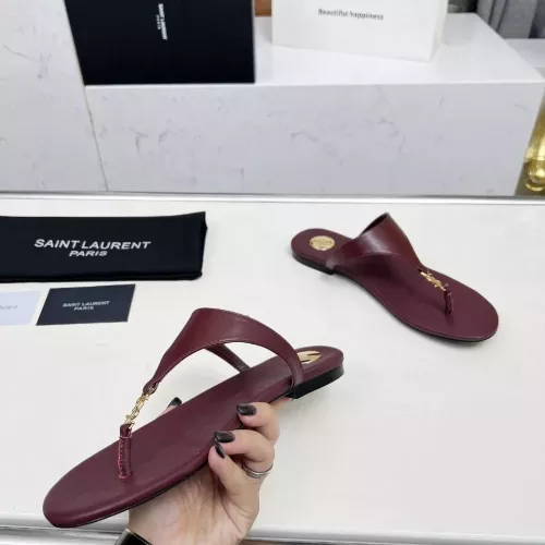 Replica Yves Saint Laurent YSL Slippers For Women #1331389 $85.00 USD for Wholesale