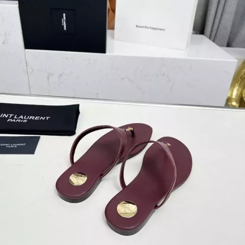 Replica Yves Saint Laurent YSL Slippers For Women #1331389 $85.00 USD for Wholesale