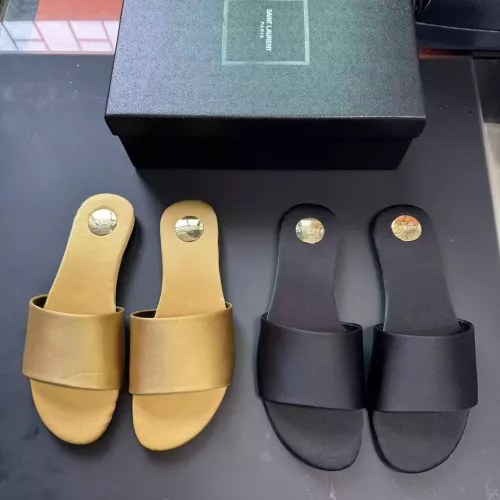 Replica Yves Saint Laurent YSL Slippers For Women #1331394 $85.00 USD for Wholesale