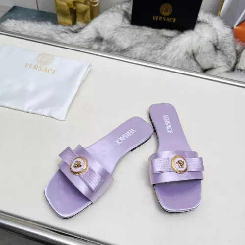 Replica Versace Slippers For Women #1331557 $80.00 USD for Wholesale