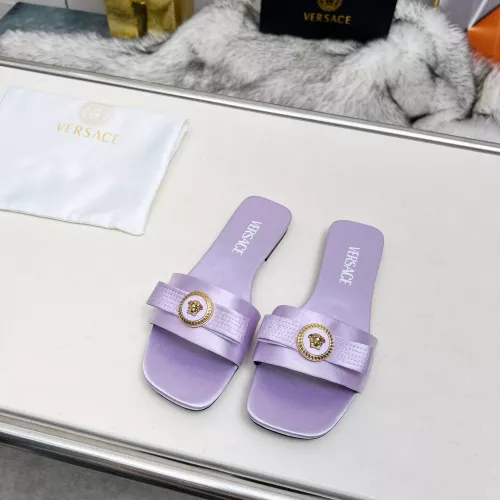 Replica Versace Slippers For Women #1331557 $80.00 USD for Wholesale