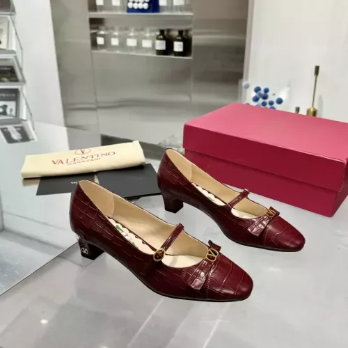 Replica Valentino High-Heeled Shoes For Women #1331706 $108.00 USD for Wholesale