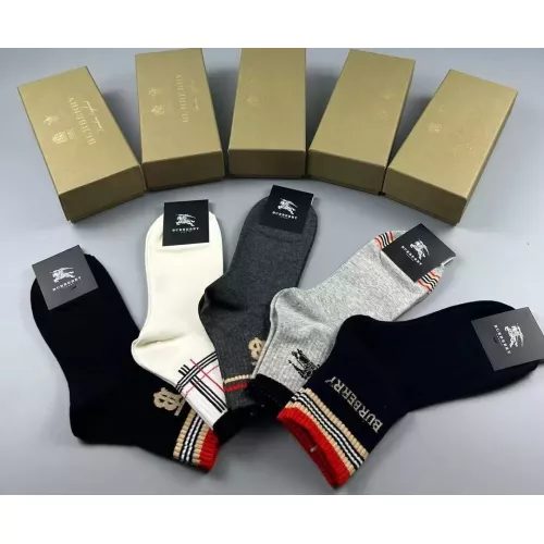 Replica Burberry Socks #1332422 $25.00 USD for Wholesale
