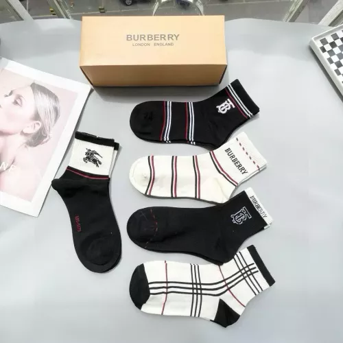 Replica Burberry Socks #1332469 $25.00 USD for Wholesale