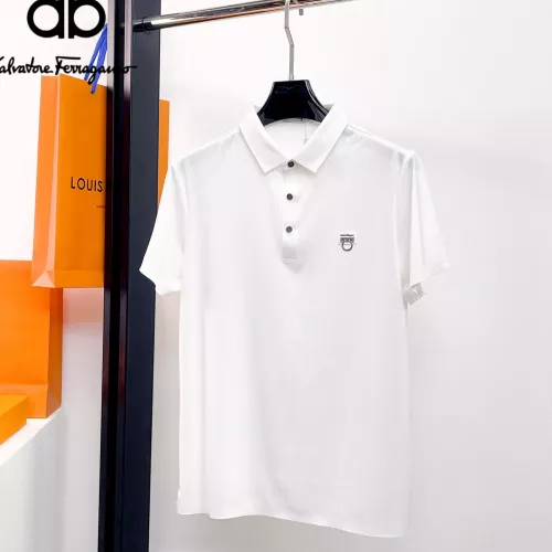 Salvatore Ferragamo T-Shirts Short Sleeved For Men #1333447, $48.00 USD, [ITEM#1333447], Salvatore Ferragamo T-Shirts