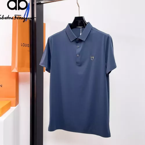 Salvatore Ferragamo T-Shirts Short Sleeved For Men #1333450, $48.00 USD, [ITEM#1333450], Salvatore Ferragamo T-Shirts