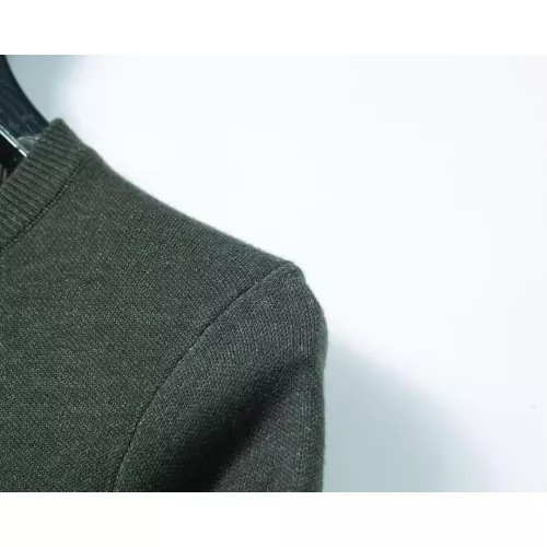 Replica Alexander McQueen Sweaters Long Sleeved For Men #1333864 $45.00 USD for Wholesale