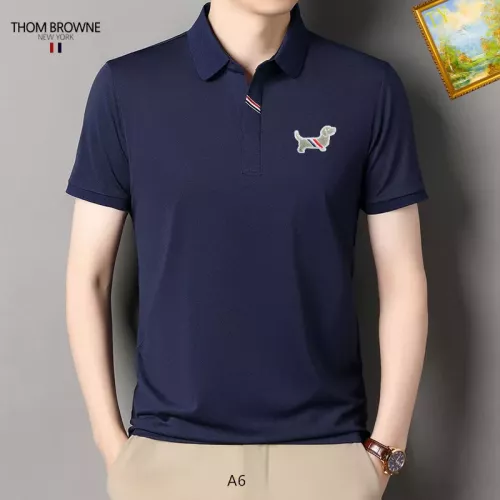 Thom Browne TB T-Shirts Short Sleeved For Men #1334399, $34.00 USD, [ITEM#1334399], Thom Browne TB T-Shirts