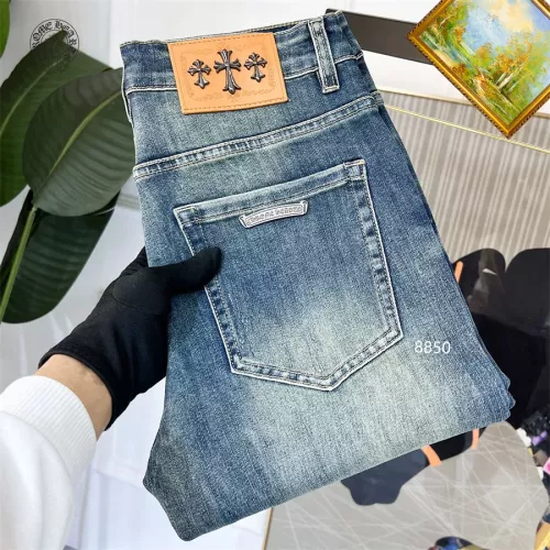 Chrome Hearts Jeans For Men #1334831, $48.00 USD, [ITEM#1334831], Chrome Hearts Jeans
