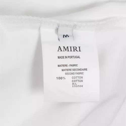 Replica Amiri T-Shirts Short Sleeved For Men #1335422 $36.00 USD for Wholesale