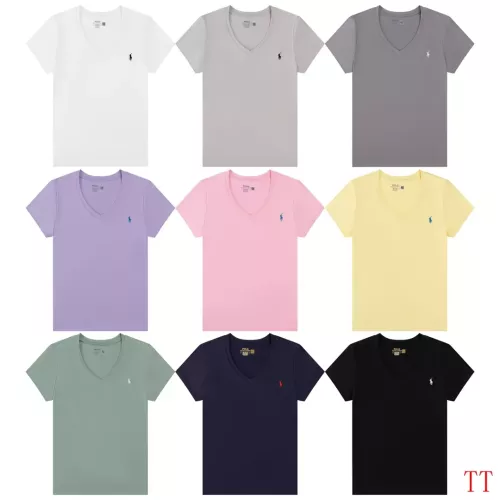 Replica Ralph Lauren Polo T-Shirts Short Sleeved For Women #1335472 $29.00 USD for Wholesale