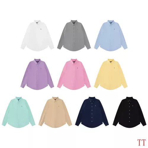 Replica Ralph Lauren Polo Shirts Long Sleeved For Unisex #1335488 $52.00 USD for Wholesale