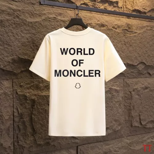 Replica Moncler T-Shirts Short Sleeved For Unisex #1335585 $42.00 USD for Wholesale
