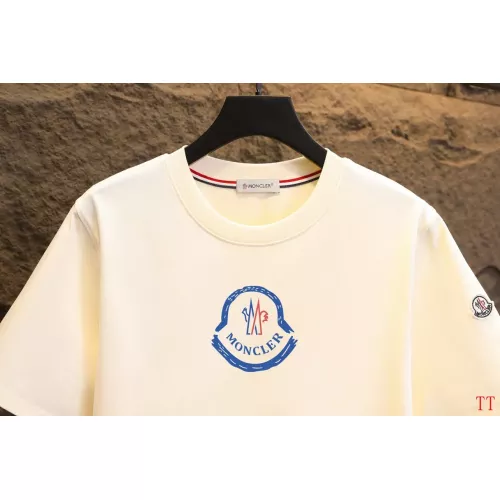 Replica Moncler T-Shirts Short Sleeved For Unisex #1335612 $42.00 USD for Wholesale