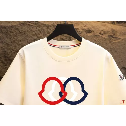 Replica Moncler T-Shirts Short Sleeved For Unisex #1335655 $42.00 USD for Wholesale