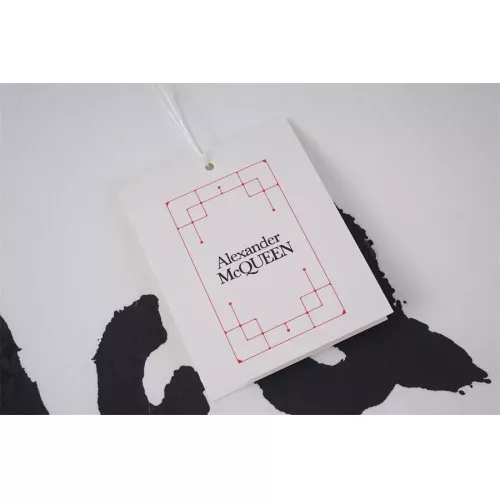 Replica Alexander McQueen T-shirts Short Sleeved For Unisex #1335677 $34.00 USD for Wholesale