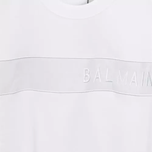 Replica Balmain T-Shirts Short Sleeved For Men #1335681 $36.00 USD for Wholesale