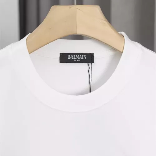 Replica Balmain T-Shirts Short Sleeved For Men #1335681 $36.00 USD for Wholesale