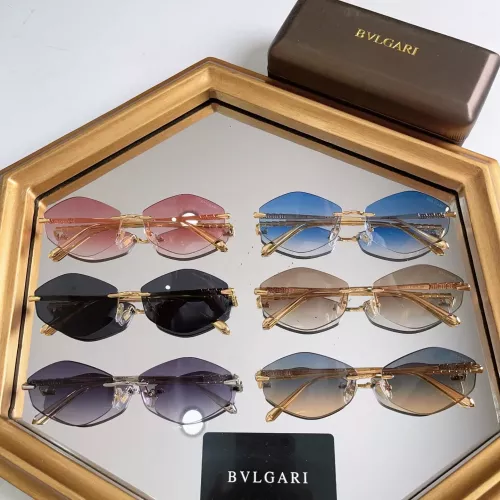 Replica Bvlgari AAA Quality Sunglasses #1335706 $60.00 USD for Wholesale