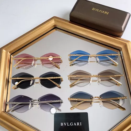Replica Bvlgari AAA Quality Sunglasses #1335706 $60.00 USD for Wholesale