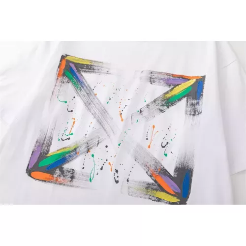 Replica Off-White T-Shirts Short Sleeved For Unisex #1335757 $34.00 USD for Wholesale