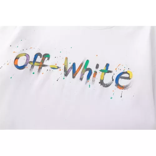Replica Off-White T-Shirts Short Sleeved For Unisex #1335757 $34.00 USD for Wholesale