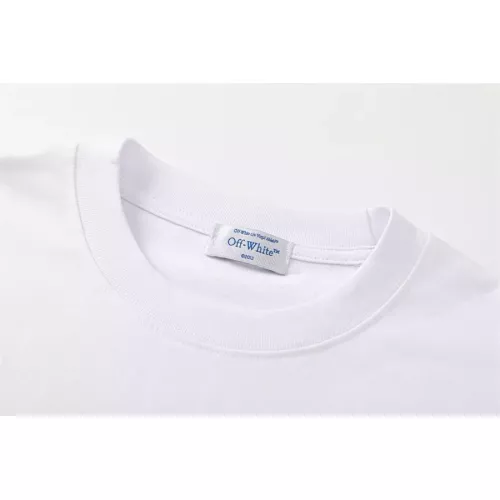 Replica Off-White T-Shirts Short Sleeved For Unisex #1335757 $34.00 USD for Wholesale