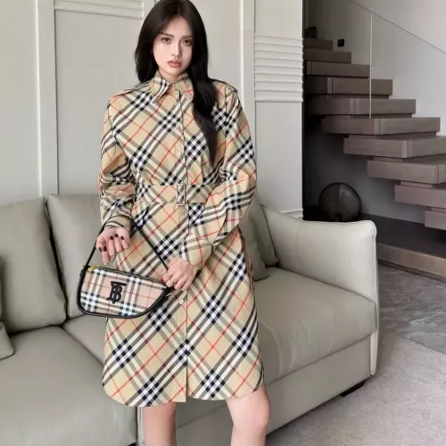 Burberry Dresses Long Sleeved For Women #1335830