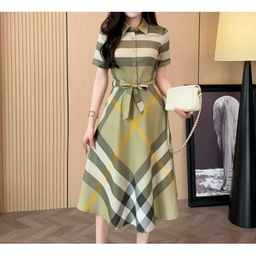 Burberry Dresses Long Sleeved For Women #1335833
