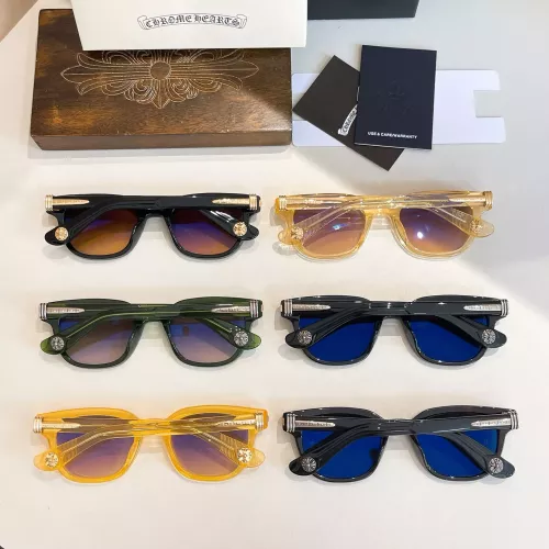 Replica Chrome Hearts AAA Quality Sunglasses #1335907 $85.00 USD for Wholesale