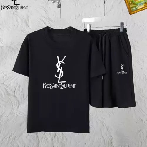 Yves Saint Laurent YSL Tracksuits Short Sleeved For Men #1336067, $48.00 USD, [ITEM#1336067], Yves Saint Laurent YSL Tracksuits