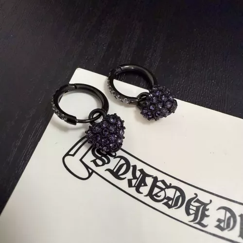 Replica Chrome Hearts Earrings For Unisex #1336671 $36.00 USD for Wholesale